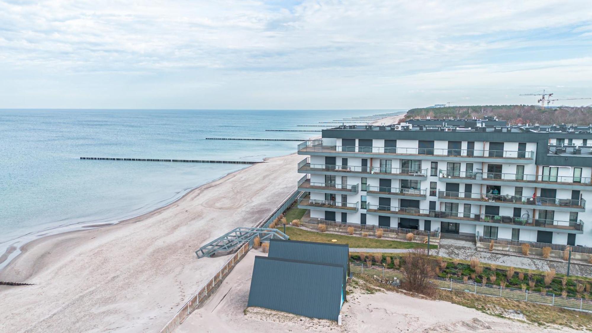 Ferienwohnung Seaview Plaza Dziwnów Exterior foto